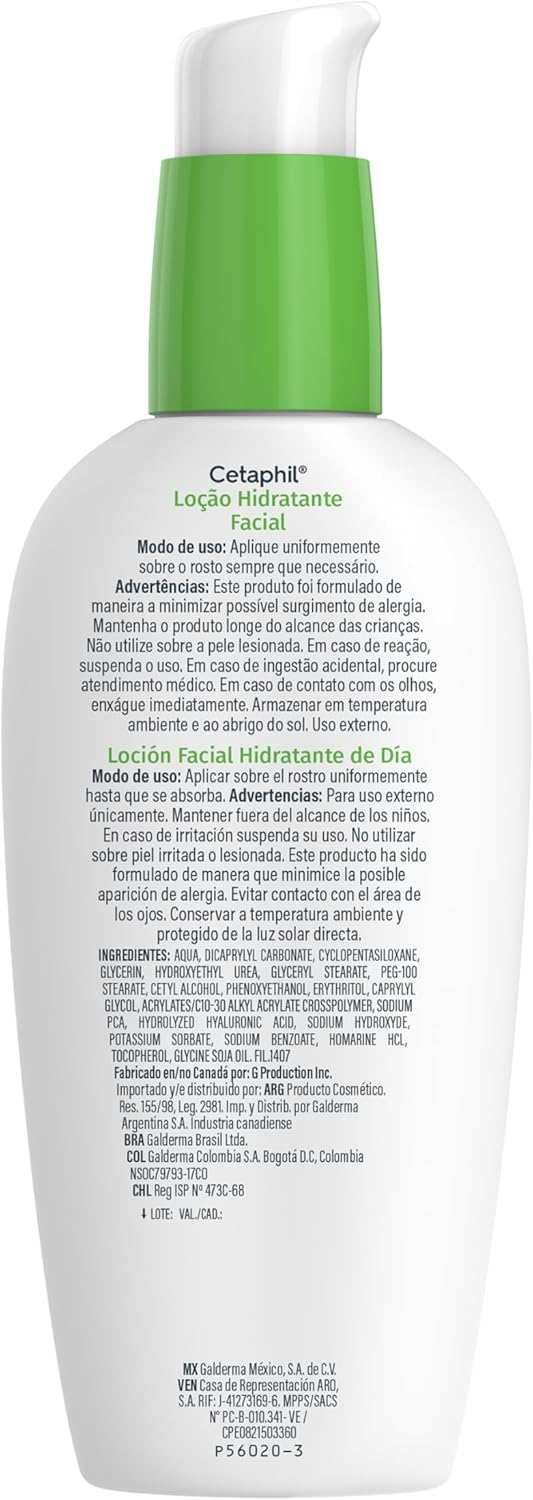 Loco Hidratante Facial com Ácido Hialurônico Cetaphil 88ml