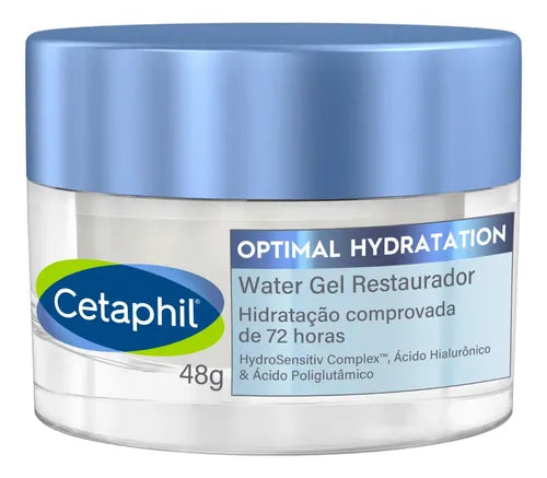 Water Gel Com Ácido Hialurônico Cetaphil Optimal Hydration 48g