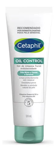 Gel De Limpeza Facial Pele Oleosa Oil Control 124ml Cetaphil
